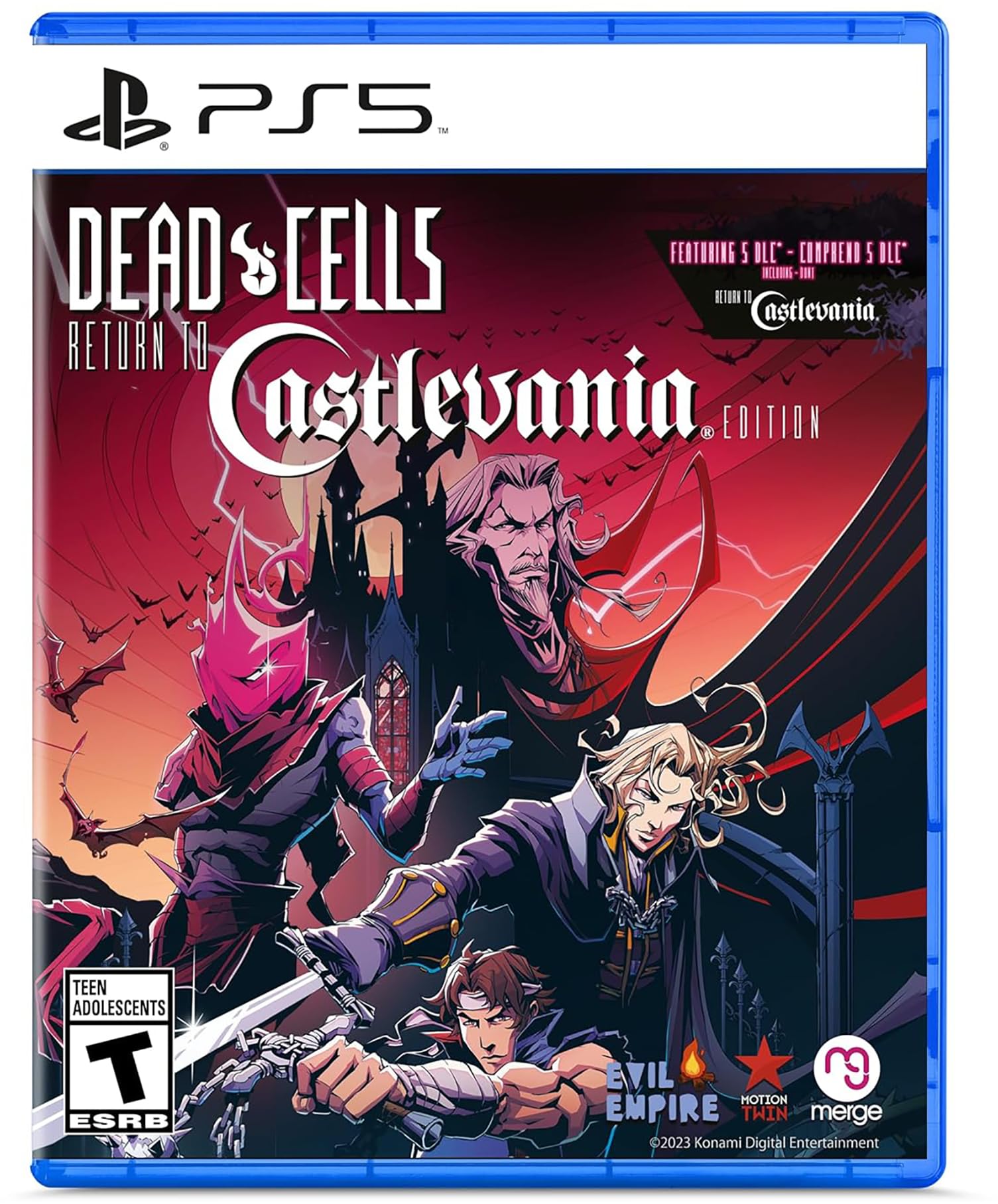 

Dead Return to Castlevania Edition North PS5 Cells (Імпортна версія Америка) - синій