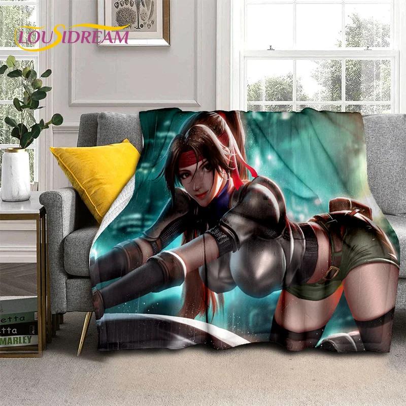 Seksowna koronkowa piękna dziewczyna dama postać z kreskówki anime koc, miękki koc do domu sypialnia łóżko sofa piknik biuro okładka prezent