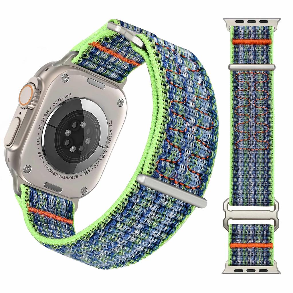 Nylom Trail Loop Armband für Apple Watch Ultra 2 1 49mm 45mm 44mm 42mm Sportarmband für iWatch Series 9 8 7 6 5 4 se 40 41mm Correa
