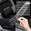 ISWMY1 the Car Metal Emblem Wiper Stickers Reflective Decor Decals Mercedes Benz A C E S Class CLA CLS W212 W213 W204 W205 Accessories