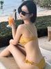 Korean Style High-End Split Bikini Swimsuit for Women - Sexy Hot Spring Swimwear for Small Chest