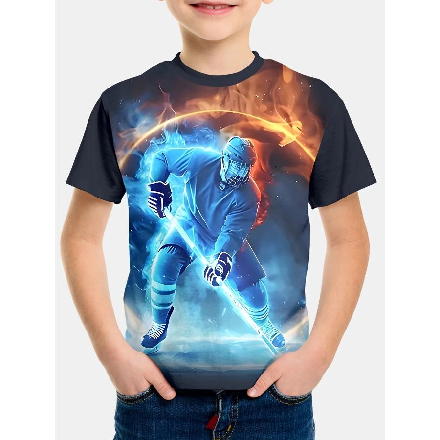 Μπλούζες Παιδικά T-Shirt Καπιμπάρα 3D Εκτύπωση Παιδικά Ρούχα Αγόρια T-Shirt Κοντομάνικο Καλοκαιρινό T-Shirt για Αγόρι Ρούχα Κινουμένων Σχεδίων για Κορίτσι