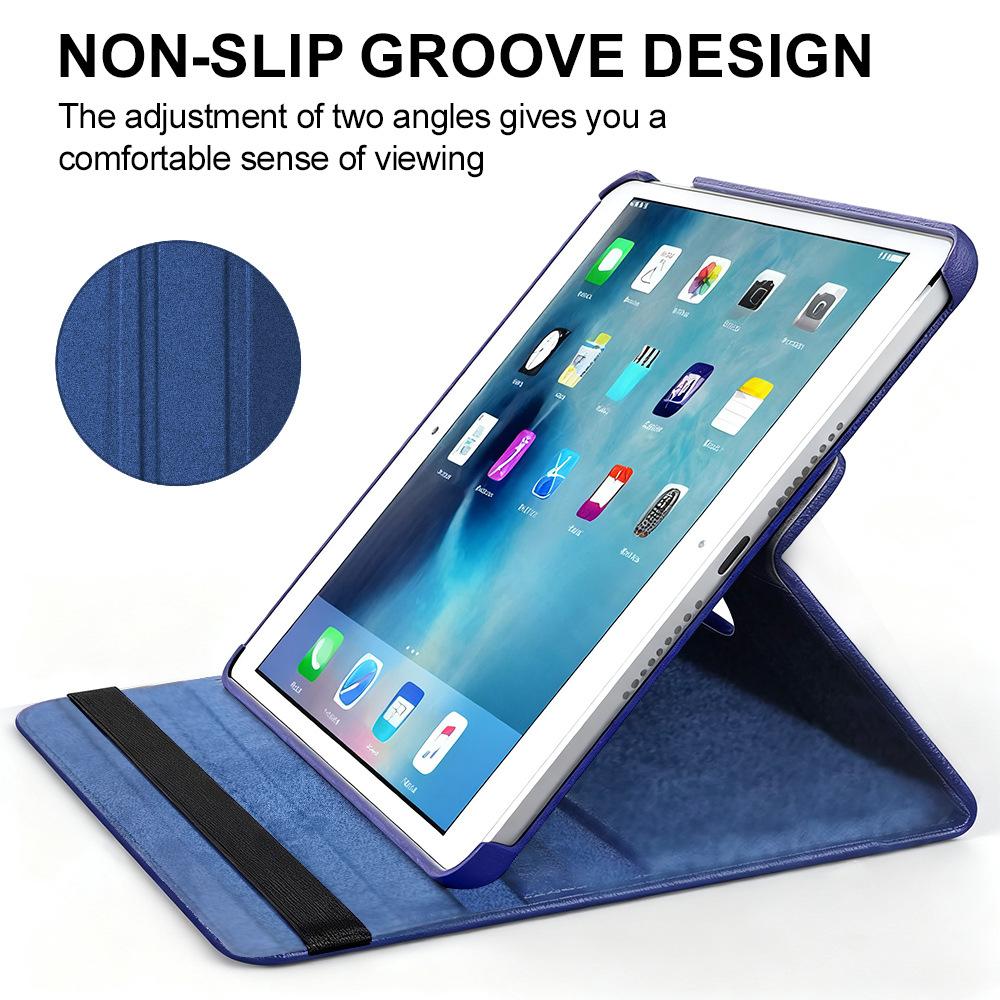 Litchi Pattern Is Suitable for Apple 13-inch iPad Air 13 Rotating Leather Case iPad Air 4 Anti-drop Tablet Case