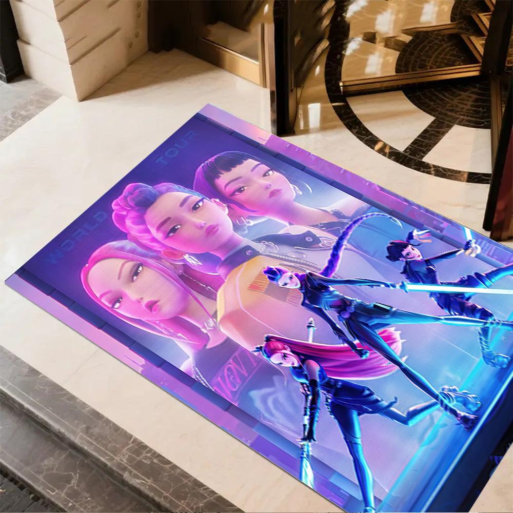 Dance Party Stars Area Rug Perfect for Playrooms Bedrooms Outdoor Decorate room Antislip Carpet Anime Office Decor Perfect Gift for Friends & Family
