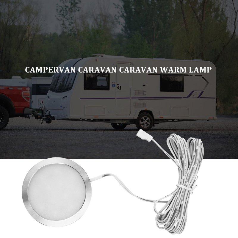 A03E-8Pcs 12V Interior Warm Led Spot Lights For Vw T4 T5 Camper Van Caravan Motorhome Warm Lights 3000K