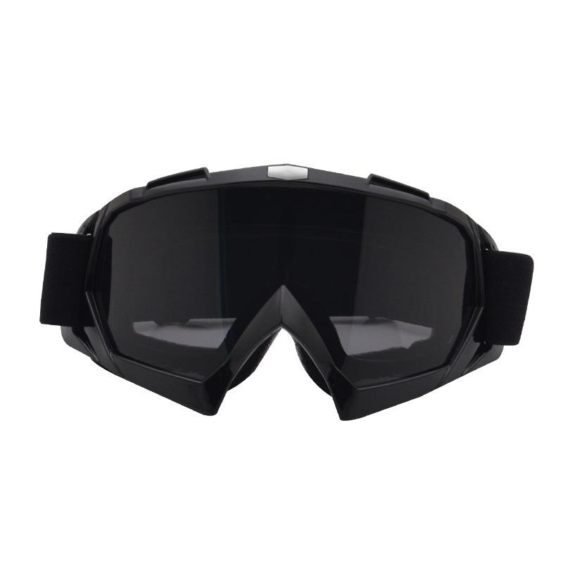 Motorcycle goggles, outdoor motorcycle protective eyewear, off-road windproof goggles, helmet glasses, anti-fog ski goggles, cycling eyewear