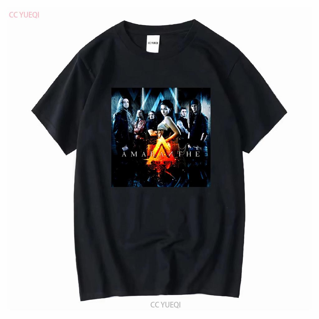 Amaranthe Members T Shirt Cotton Black Men All Size S 5XL 1M572 vintage Washed streetwear graphic homme Stylish Breathable