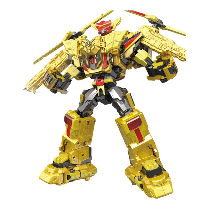 4 W 1 Złoty Tobot Justice Giant V Transformujący Robot w Samochód Zabawki Koreańska Kreskówka Bracia Anime Tobot Transformacja Samochód Zabawka