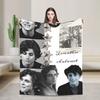 Super Soft Timothe Chalamet Throw Blanket Premium Flannel Fleece Lightweight Bed Blanket Cozy Warm Blankets All Season Use