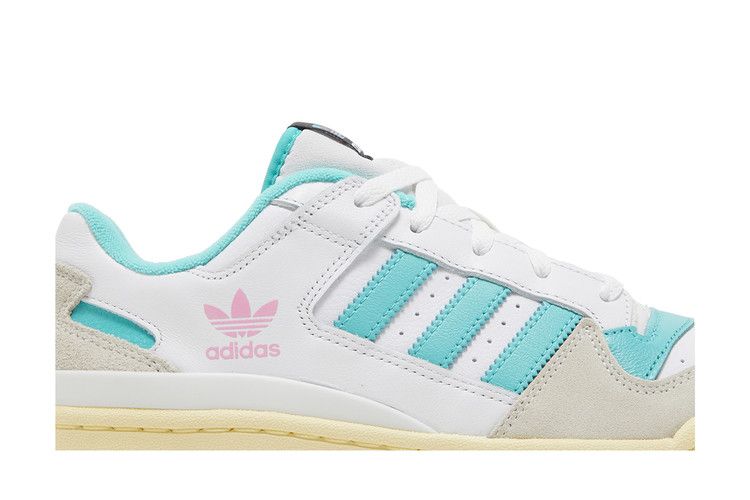 Men's Sneakers adidas Forum Low White Mint Footwear White/Bliss Pink/Mint Rush