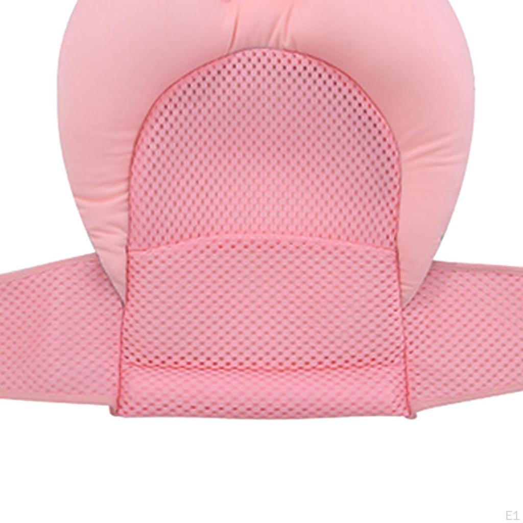 Tapis de bain pour bébé Siège de support pour nourrisson Baignoire flottante pour 0-12 mois
