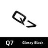 2026 Car Rear Trunk Emblem Sticker For Audi A3 A4 A5 A6 A7 A8 Q3 Q5 Q7 Original Size Quarrto Sline Emblem ABS Black Refit Accessories