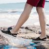 Summer Casual Sandals Shoes Men's All-match Wear-resistant Shoes Fashion Sandals Shoes for Men Men's Beach Baotou Sandals Hollow Breathable Mesh Shoes