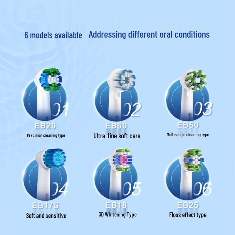 Oral-B CrossAction Electric Toothbrush Heads