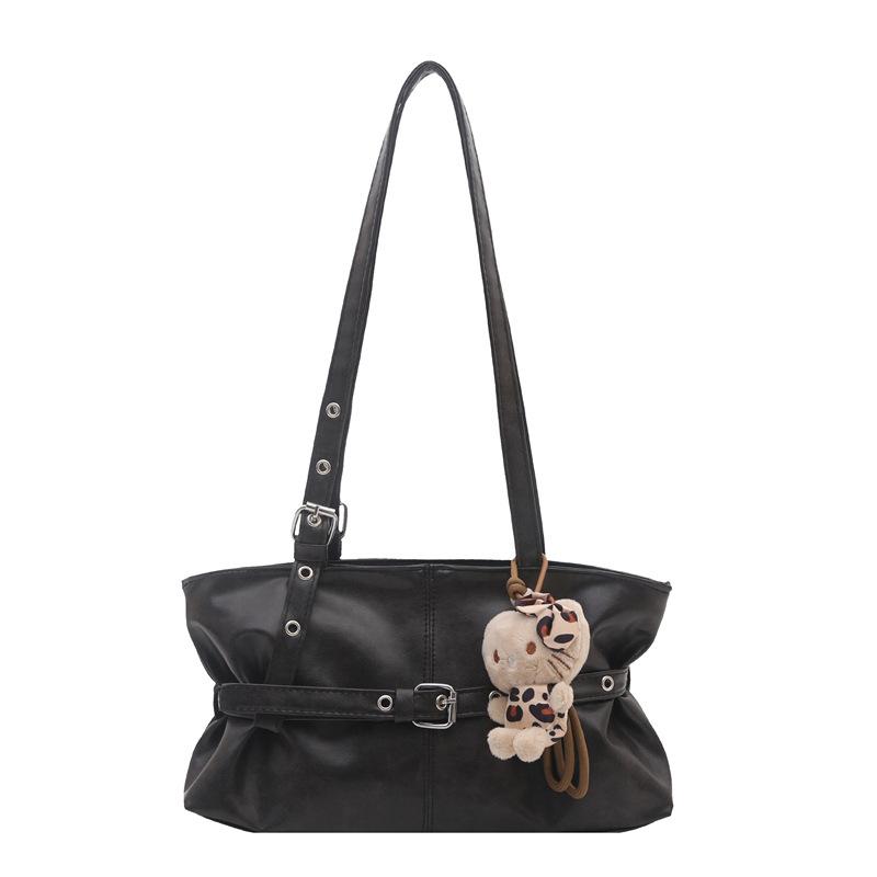 Commuter simple bag fashion bag women's spring new armpit bag texture shoulder bag women's bag new