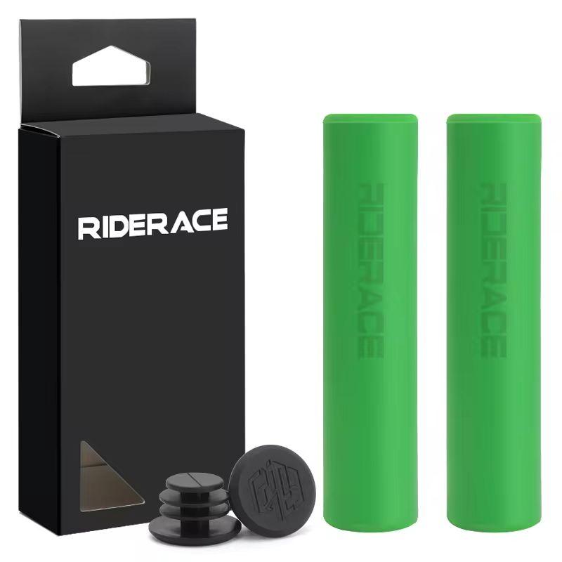 

Велосипедные ручки силиконовая губка мягкая для горного велосипеда MTB чехол для руля противоскользящий амортизирующий руль для шоссейного велосипеда зелёный