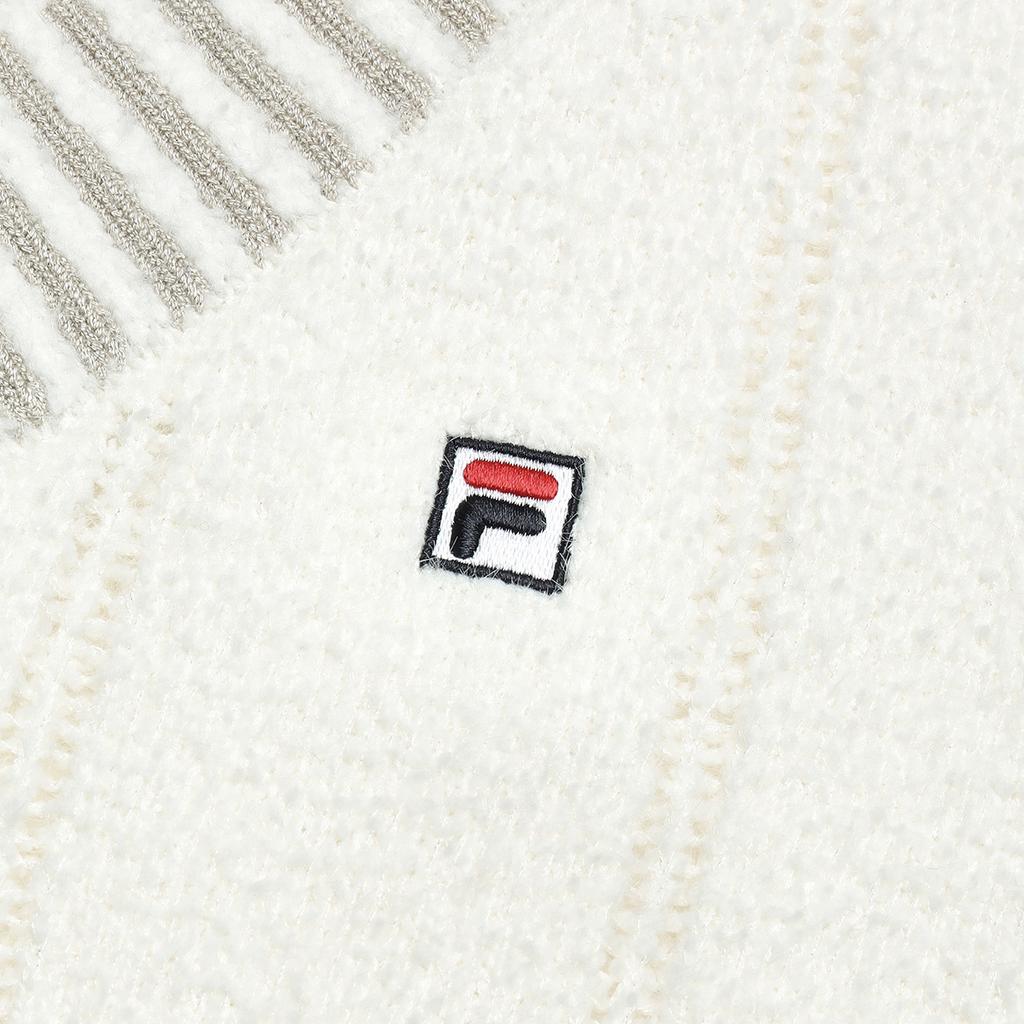 New FILA Knitwear Women's Steam White F11W341408F-IV