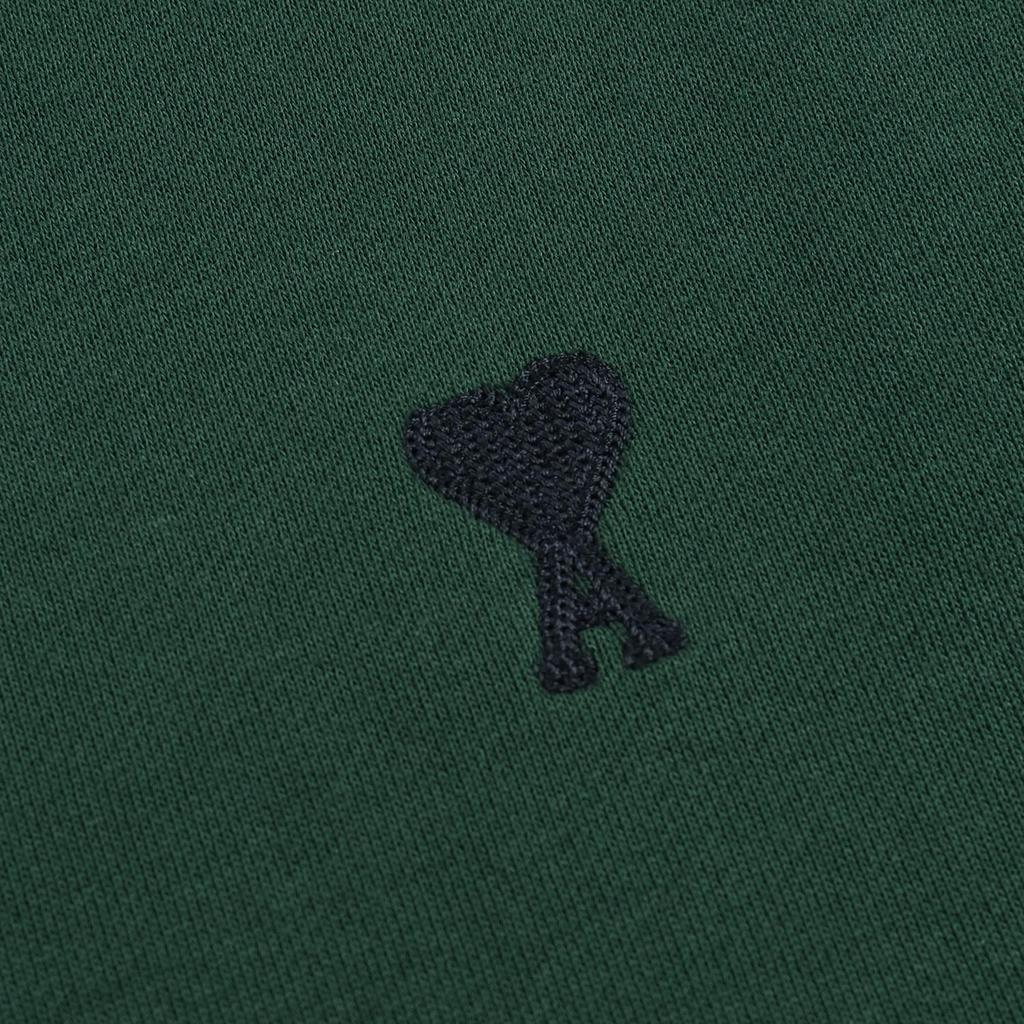 308 AMI 2025 Toamnă/Iarnă Nou Hanorac Bumbac de Înaltă Calitate cu Logo Mic Negru Brodat Hanorac Bărbați