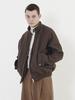 Chance'S Noi Harington Wool Biker Varsity Jacket (Brown)