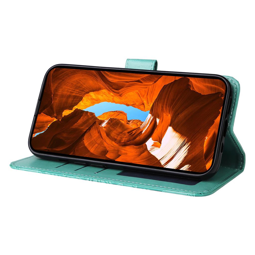 For Honor X8c 4G Case Sunflower Imprint Leather Wallet Phone Cover