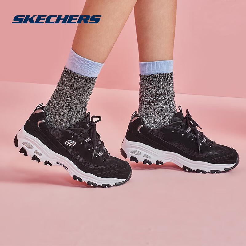 Skechers Women s D LITES Casual Low-Top Sneakers EU 37