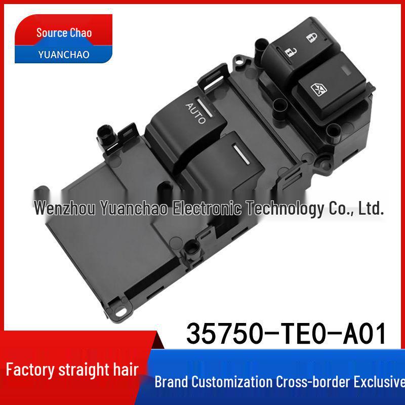 

Совместимый переключатель стеклоподъемника для Honda Accord 2008-2012, двойная кнопка 35750-TE0-A01 Electric