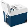 Glacière thermoélectrique à roulettes 48l - mobicool - bleu - 4 saisons - camping-car
