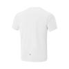 Li Ning Running Series Letter Round Neck Comfortable Breathable Versatile Short Sleeve T-Shirt Men Tops Standard-White ATSV095-2