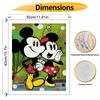Disney Oil Painting Painting Art Hobby Cultivating Gifts Home Decoration Mickey Minnie Cute Love Fun Animation (126)
