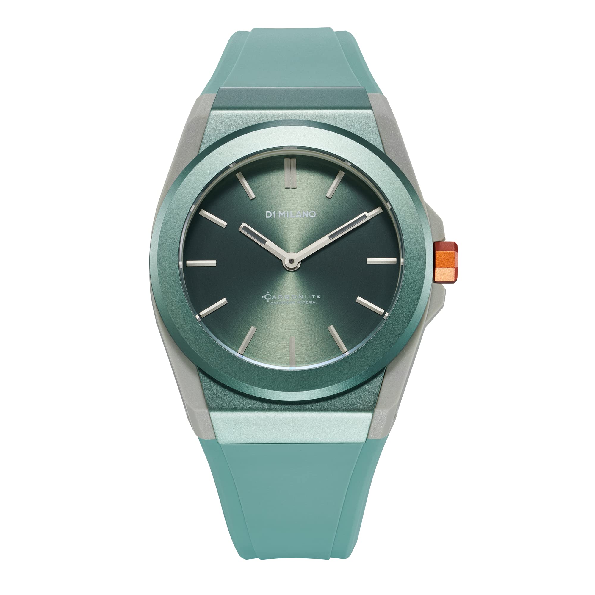 

Authorized Distributor D1 Milano Watch CLRJ07 Carbon Light Aqua [D1 MILANO] Men s [CARBONLITE] 40.5mm колір морської хвилі