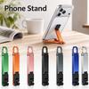Aluminum Alloy Folding Phone Holder Portable Keychain Phone Holder Multi-Functional Universal Outdoor Travel Stand