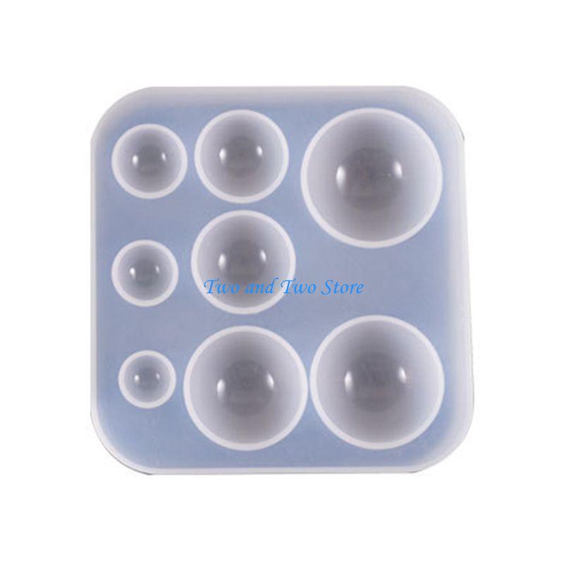HX6F Handmade Earrings Pendant Silicone Mold UV Resin DIY Making Craft Molds