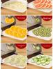 Stainless Steel Hand-Crank Slicer for Vegetables & Fruits