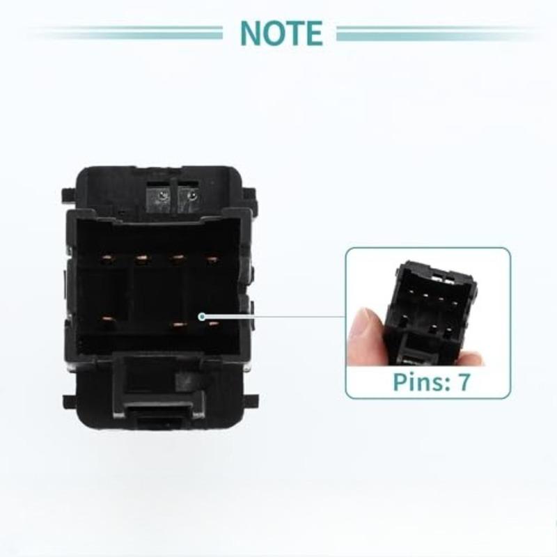 2pcs new 10416106 Front Right Power Window Control Lift Switch For Chevrolet Venture 1997-2005 Pontiac Montana 1999-2005