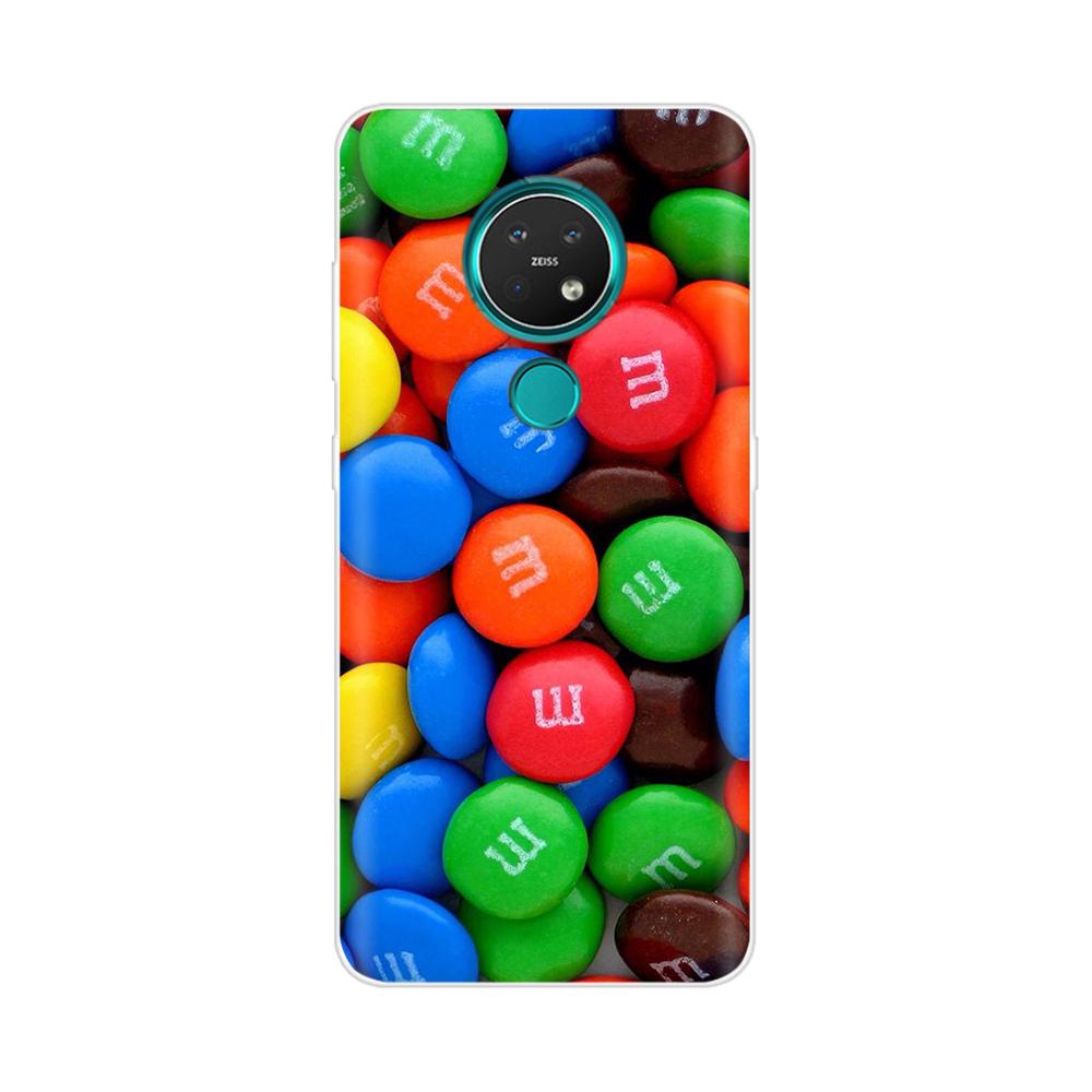 For Nokia 3.4 Back Cover Silicone Phone Case for Nokia 3.4 2020 Case 6.39 Inch Flower Funda Coque Capa Bumper Protect Shell Bag