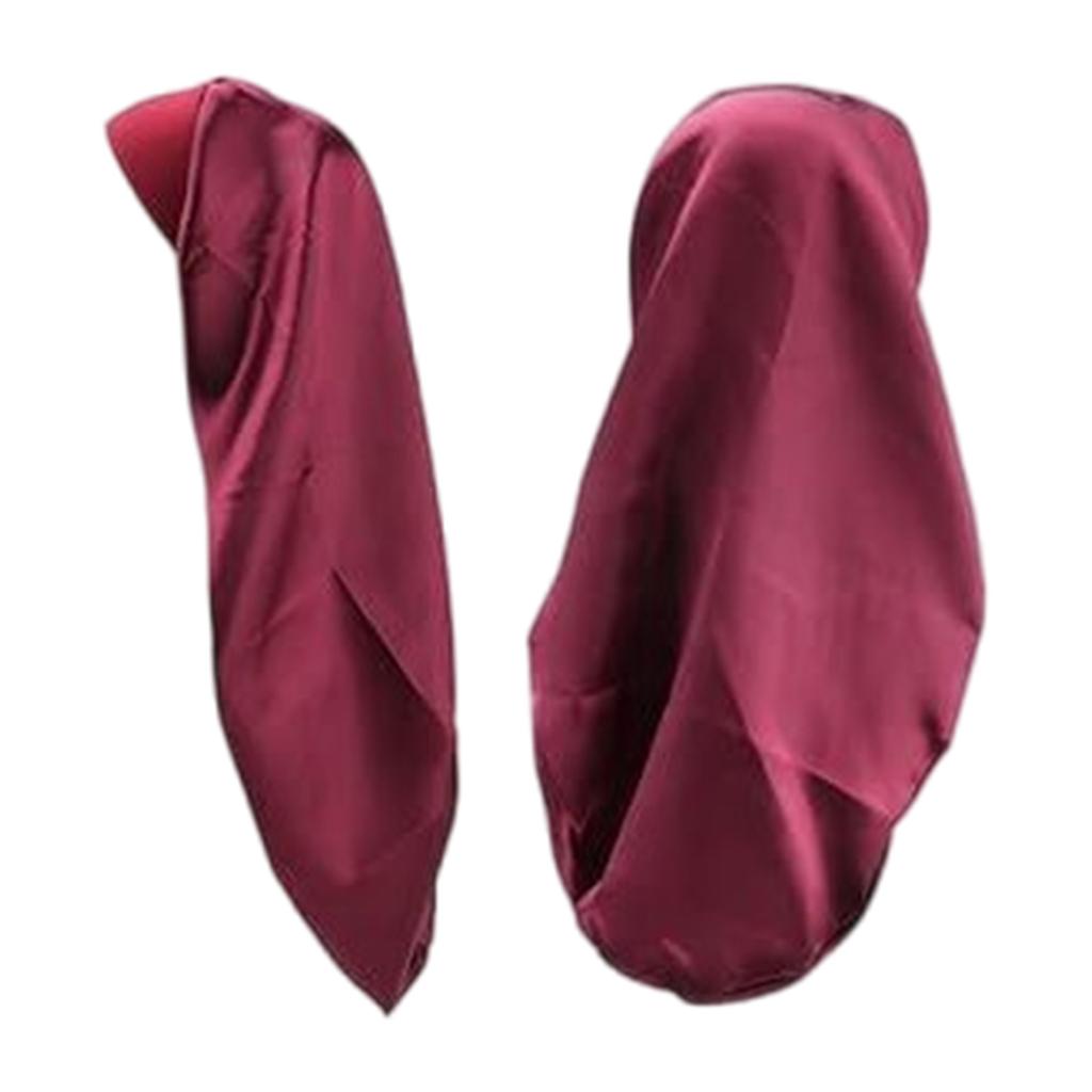 Silk Bonnet for Sleeping Women Soft Ajustable Elasticity Band Satin Bonnet for Sleeping Hair Sleep Shower Caps Gifts