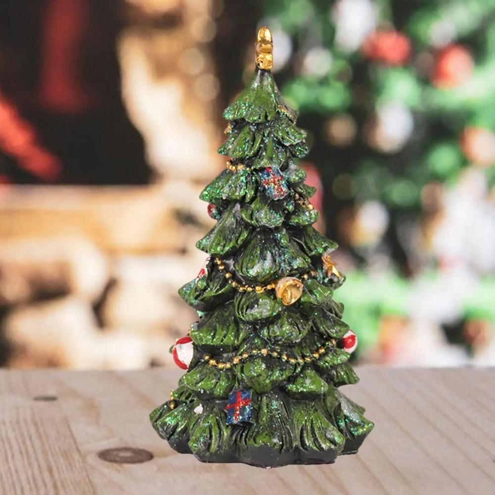 

17cm Mini Christmas Tree Figurine Funny Merry Christmas Decorations Party Favors