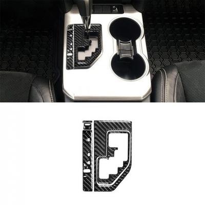 5Pcs For Camry Carbon Fiber Interior Automatic Gear Shift Kit Cover Trim