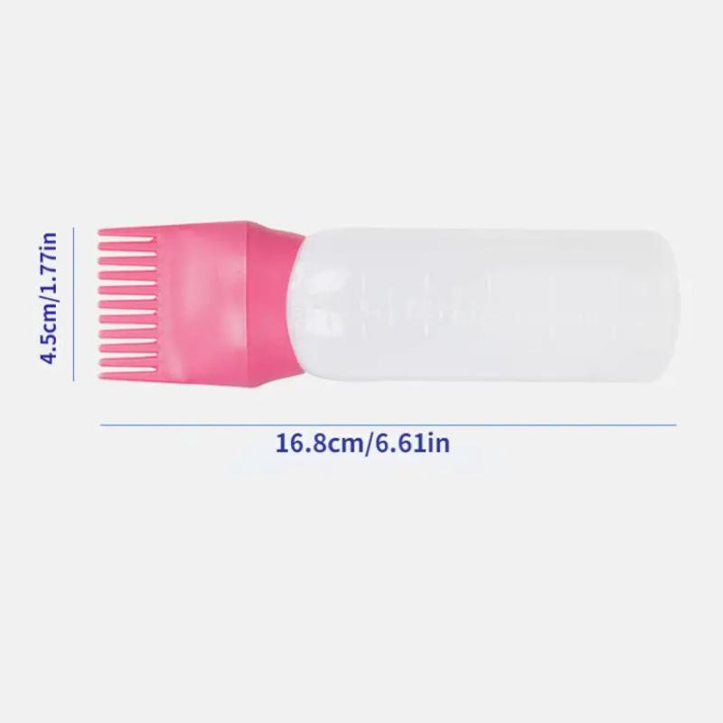 120ml Haarfärbemittelflasche mit Applikatorbürste Salon Haarfärbemittel Färbeflaschen