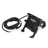 Motorcycle Electric Bike Charge Aluminium Alloy Phone Navigation Support Clip Ring Type