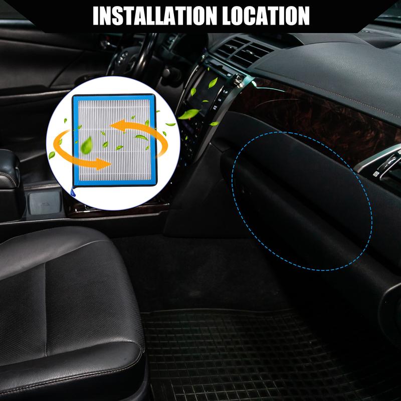 X Autohaux Car Cabin Air Filter with Activated Carbon Parts 8713902020 for Toyota 4Runner 2009-2020 Auto Replacement Accessories