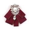 Alloy Bow Tie Gift Crystal Rhinestone Bowtie Luxulry Bowknot Brooches