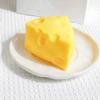 Simulated Triangle Cheese Squeeze Toy Stress Relief Cheese Fidget Toy Slow Rising Simulation
