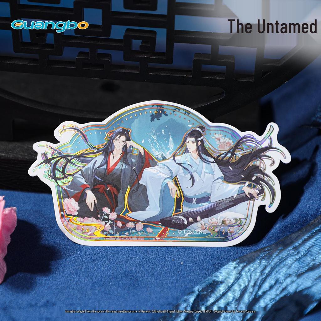 The Untamed Yuquan Dieying Series: Lan Zhan & Wei Ying Anime Sticker Set (6 Sheets)