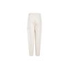 Calvin Klein Zipper Solid Color Embroidered Casual Pants Women Bottoms White J218859
