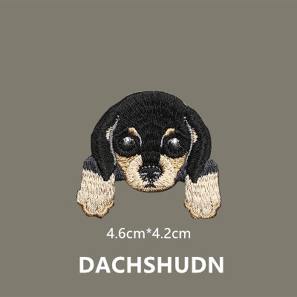 Chihuahua Small Dog Iron On Clothing Patches Applique Backpack Decoration Patch