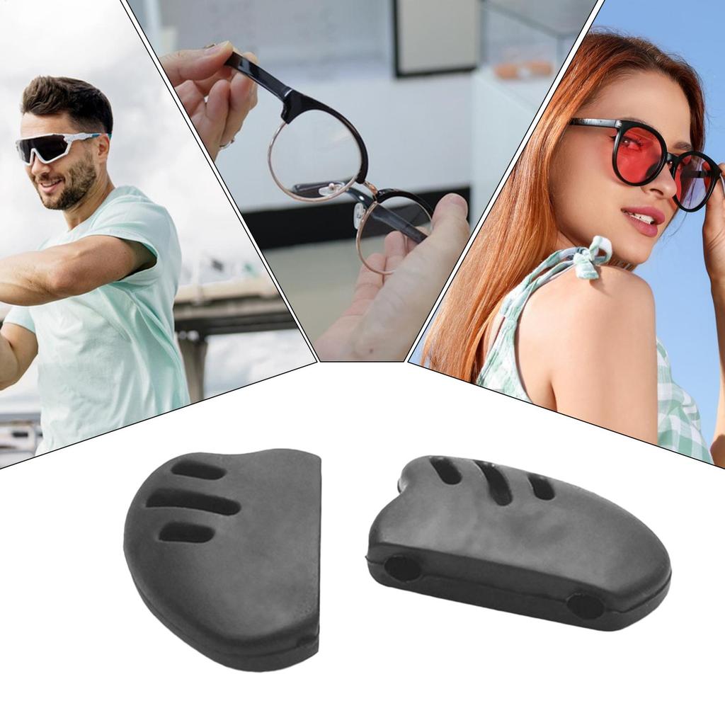 Nose pieces for eyeglasses Nose Grip Optical Non-Slip Comfortable Easy to install Replacement Parts for Cycling Sunglasses Frame