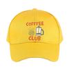 Retro Coffee Club all day everyday Caps Summer Adult Baseball Cap Adjustable with Curved Brim Duckbill Hat Protection Sun Hats