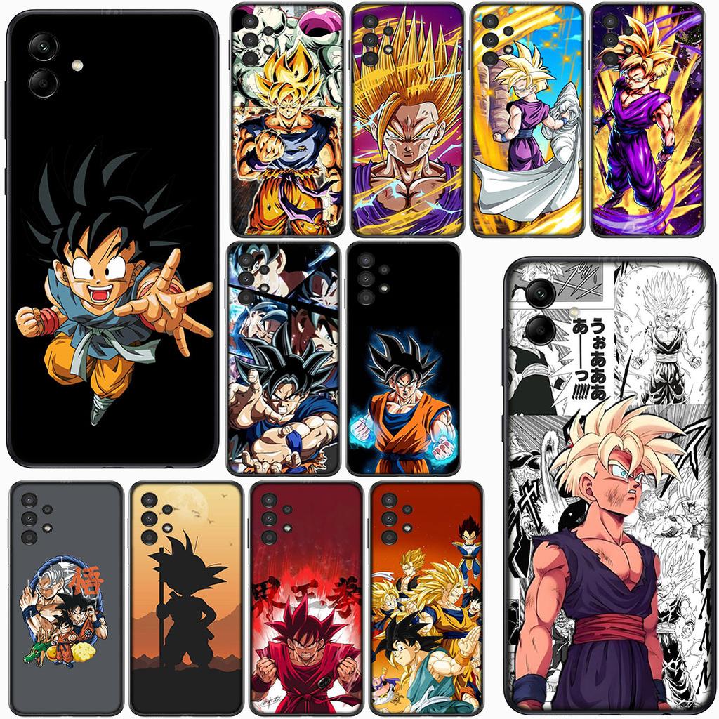 for Samsung Galaxy Note 20 Ultra 10 8 9 S10 Plus Lite S8 A70 A24 A25 S10E A21S A37 A57 A51 A7 Case Dragons Gokus Balls Son Gohan