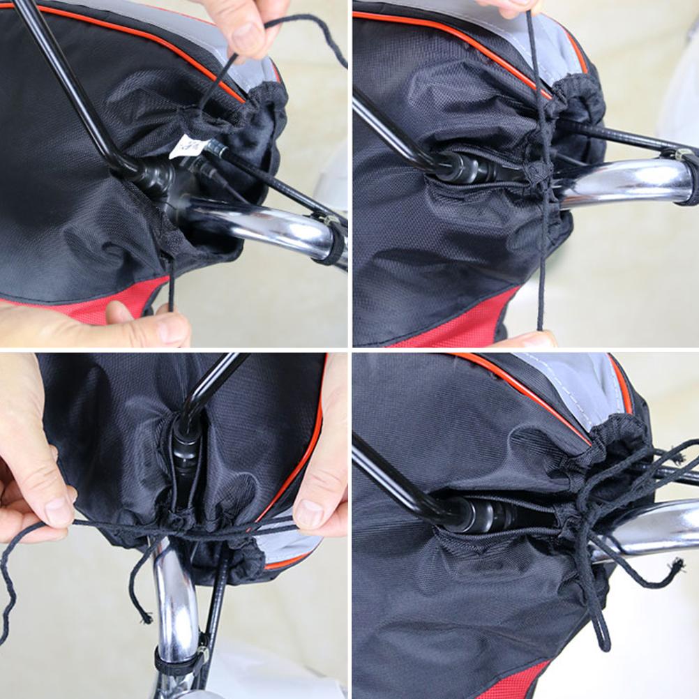 Winddichte Motorradlenkerhandschuhe Warme Motorradlenkerhandschuhe Wasserdichte Handschuhe Dick Warm